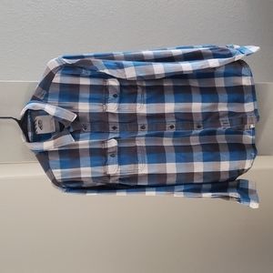 Vans button up flannel shirt